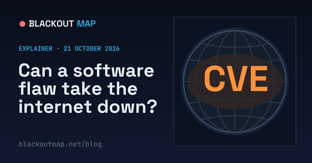 Blog | Blackout Map