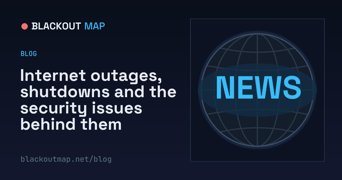 Blog | Blackout Map